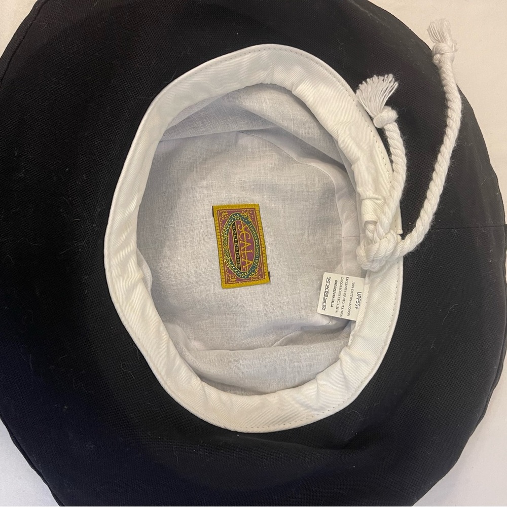 Scala NWOT Lanikai Sun Hat 100% Cotton Canvas UPF 50+ Sun Protection - Picture 6 of 7
